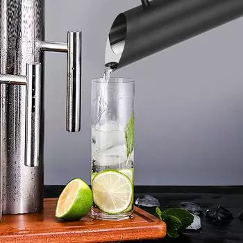 Многофункциональные чайники большой емкости из нержавеющей стали, диспенсеры для напитков, подходящие для ежедневного использования 10 розового золота