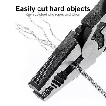 Многофункциональные диагональные плоскогубцы Клещи для обжима и зачистки проводов Кусачки Плоскогубцы для электрика Ручной инструмент для оборудования Плоскогубцы с удлиненными губками
