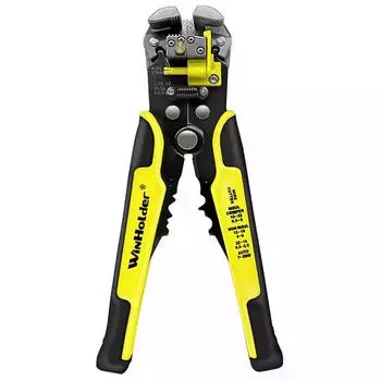 Многофункциональные клещи для электрика, хромированные кусачки для зачистки проводов, инструмент с автоматической регулировкой для задач по наружной проводке