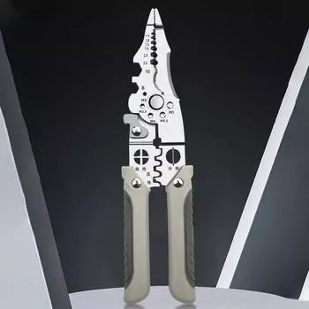 Многофункциональные клещи для обжима проводов, кабельный резак, регулируемый автоматический инструмент для зачистки электрических проводов, ручной инструмент для зачистки клемм