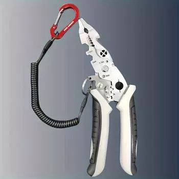 Многофункциональные клещи для зачистки проводов Клещи для электрика Нержавеющая сталь Разъемные клещи для обмотки проводов Обжимной зажим для ремонта электрика Multifunctional Wire Stripper