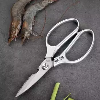 Многофункциональные кухонные ножницы из нержавеющей стали для рыбы, утки, курицы, костей, специальный острый нож для повара