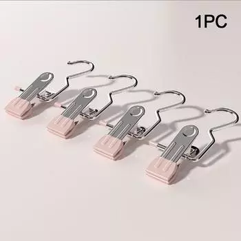 Многофункциональные металлические зажимы для одежды из нержавеющей стали, брюки, зажимы для одежды, зажимы для носков, зажимы для носков, зажимы для шляп, зажимы для простыней, прищепки для одежды бежевый