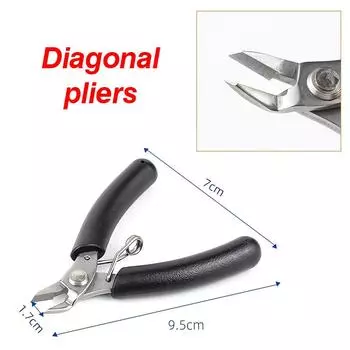 Многофункциональные мини-кусачки для проводов, диагональные плоскогубцы, маленькие кусачки, электронные плоскогубцы, резиновая изоляция, модель ручного инструмента «сделай сам»
