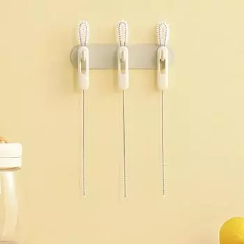 Многофункциональные нейлоновые трубчатые щетки, набор соломинок для питья, стаканов, клавиатур, щеток для чистки ювелирных изделий, чистящих инструментов onesize