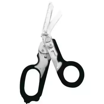 Многофункциональные ножницы Эксперт по первой помощи Тактические складные ножницы Инструмент для выживания на открытом воздухе Комбинация разбитого окна Режущая веревка Аварийное втягивание красный