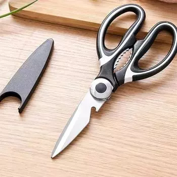 Многофункциональные ножницы Кухонные ножницы из нержавеющей стали Ножницы для куриных костей Мясо Рыба Убойные Специальные Бытовые Гаджеты Ножницы 1PC