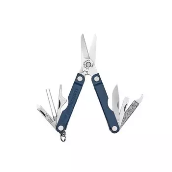 Многофункциональные ножницы LEATHERMAN MICRA, японская гарантия 25 лет [оригинальный продукт] [темно-синий]