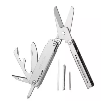 Многофункциональные ножницы ROXON M3 с зубочистками EDC и практичной и изысканной малой моделью 13 в 1 (Повседневное ношение) Пинцет,