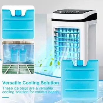 Многофункциональные пакеты со льдом для коробок для обедов. Охладители работают в течение 8 часов. Безопасно. Герметичные многоразовые пакеты с морозильной камерой для активного отдыха. Кемпинг, пикники. S