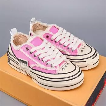 Многофункциональные парусиновые туфли для весны и лета, удобные, на толстой подошве, износостойкие, повседневные туфли для сёрфинга 36