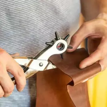 Многофункциональные плоскогубцы для пробивки ремней, круглое отверстие, плоское отверстие, эллиптическое отверстие, дырокол, плоскогубцы для пробивки ремней, кожи, бумаги 2.0----4.5 full garden hole