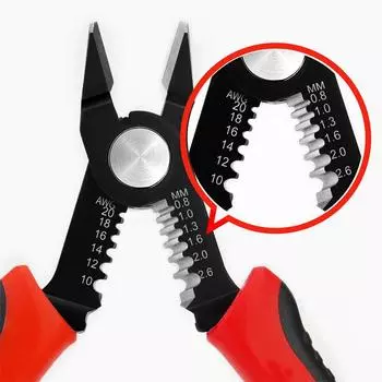Многофункциональные плоскогубцы для зачистки проводов, инструменты, автоматический резак для зачистки кабеля, инструменты для обжима проводов, ремонт электрика Sanding pliers