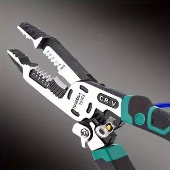 Многофункциональные плоскогубцы промышленного класса 10 в 1 — конструкция, облегчающая труд электриков, универсальные кусачки и инструмент со скошенными губками