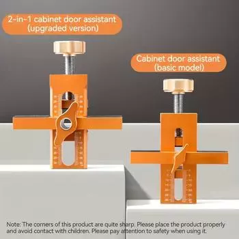 Многофункциональные приспособления для установки металлических дверок шкафов, инструменты для быстрого позиционирования при работе по дереву, поделки из дерева для дверей шкафов, не требуют электричества или батареек 1