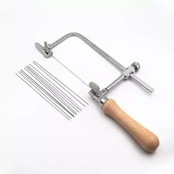 Многофункциональные ручные пилы с регулируемой конструкцией U-образного типа, набор инструментов для высокоскоростной резки из нержавеющей стали, набор инструментов для производства ювелирных изделий, 13pcs