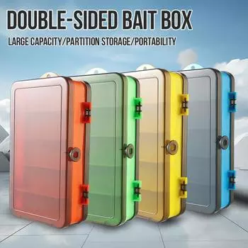 Многофункциональные рыболовные снасти TAIYU, 5 отделений, двухсторонний ящик для хранения, рыболовные аксессуары, крючок для приманки, органайзер для инструментов, коробки