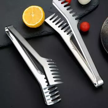 Многофункциональные щипцы для еды в форме гребенки, зажим для салата, спагетти, кухонный инструмент