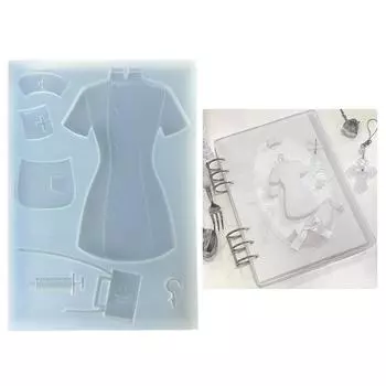 Многофункциональные силиконовые формы для выпечки, форма юбки медсестры, кухонный инструмент, силиконовые формы для конфет, силиконовые формы для конфет