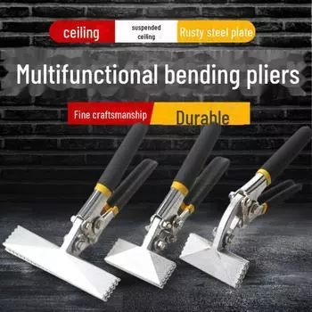 Многофункциональные складные клещи для электрика: Герметизация краев, гибка, прессование