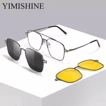 Многофункциональные солнцезащитные очки с защитой от синих лучей, очки ночного видения 0.00