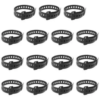 Многофункциональные стяжки Пряжка Багажные стяжки Грузовые ремни (Черный короткий)