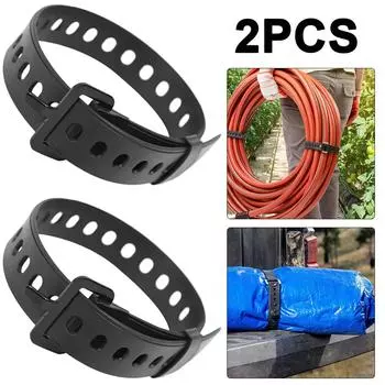 Многофункциональные стяжки Пряжка Багажные стяжки Грузовые ремни (Черный короткий) К