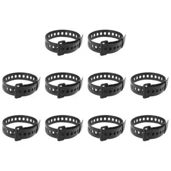 Многофункциональные стяжки Пряжка Багажные стяжки Грузовые ремни (Черный короткий) К