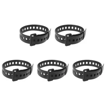 Многофункциональные стяжки Пряжка Багажные стяжки Грузовые ремни (Черный короткий)