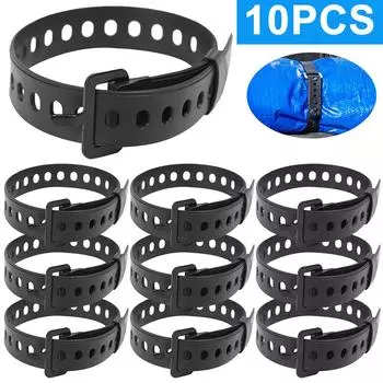 Многофункциональные стяжки Пряжка Багажные стяжки Грузовые ремни (Черный короткий) ?