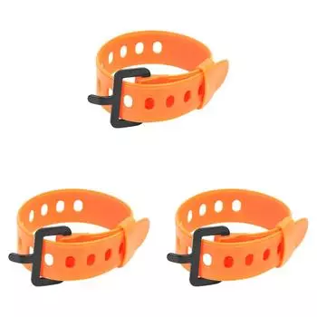 Многофункциональные стяжки Пряжка Багажные стяжки Грузовые ремни (Оранжевый длинный) #В