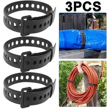 Многофункциональные стяжки Пряжка Багажные стяжки Грузовые ремни (Черный короткий) ?