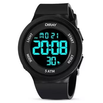 Многофункциональные студенческие водонепроницаемые наручные часы Veles, популярные корейские часы