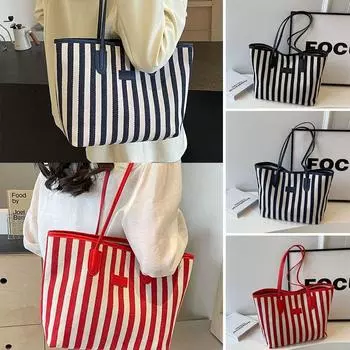 Многофункциональные сумки на плечо Холщовая сумка Косметички Повседневная женская сумка