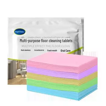 Многофункциональные таблетки для чистки плиточных полов, дезактивации и удаления накипи, бытовой ароматизатор-осветлитель. 1 pack/30 pieces