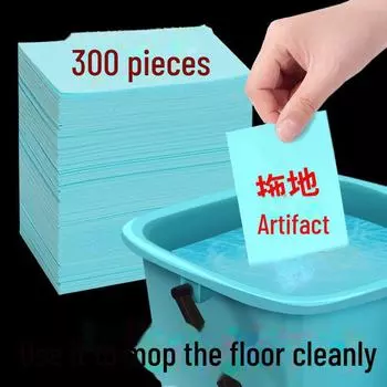 Многофункциональные таблетки для мытья полов: Средство для отбеливания древесины и плитки с ароматизатором, дезактивирующим эффектом и функцией удаления накипи 30Pcs синий