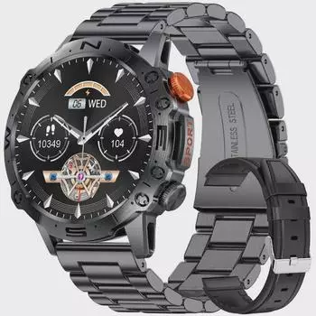 Многофункциональные умные часы: Водонепроницаемый, готовый к использованию на открытом воздухе, монитор сердечного ритма и артериального давления с функцией Bluetooth-звонков