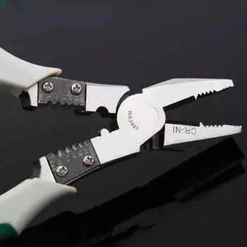 Многофункциональные универсальные диагональные плоскогубцы Плоскогубцы с острыми губками Инструменты для ремонта электромонтера Универсальные кусачки для проводов