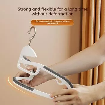 Многофункциональные вешалки для одежды, бытовые вешалки, противоскользящие, подходят для подвешивания одежды, для спальни, гардероба, 5 шт. 5pcs оранжевый