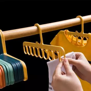 Многофункциональные вешалки для одежды, сушилка для носков, вешалка для нижнего белья, органайзер для гардероба, аксессуары для ванной комнаты XL жёлтый