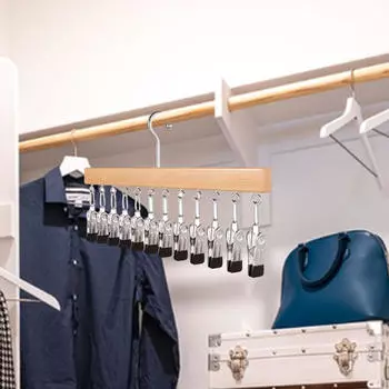 Многофункциональные зажимы для пальто, вешалка для одежды, стойка для белья, портативный держатель, практичный 12 для