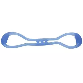 Многофункциональный эластичный фитнес-браслет для похудения, йоги, спины, рук, сопротивления, фитнес-инструмента, синий