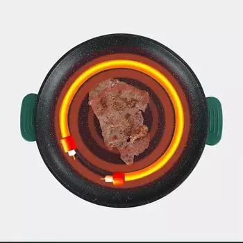 Многофункциональный электрический противень для выпечки, 220 В, Koekenpan Niet-Plakkerige Grill Geroosterde Pan Fornuis Barbecue Keuken Tool EU
