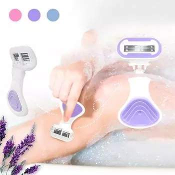 Многофункциональный электрический женский нож для удаления волос, женский нож для удаления волос на теле, портативный женский триммер для удаления волос на лице розовый