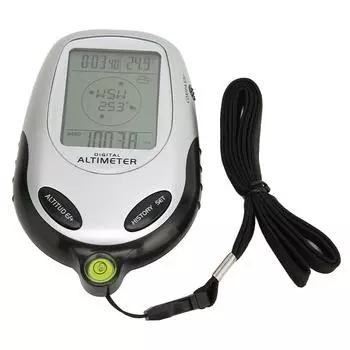 Многофункциональный электронный циферблат цифровой ЖК-альтиметр компас барометр прогноз погоды часы