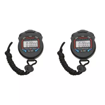 Многофункциональный электронный секундомер с ЖК-дисплеем для фитнес-тренеров и судей