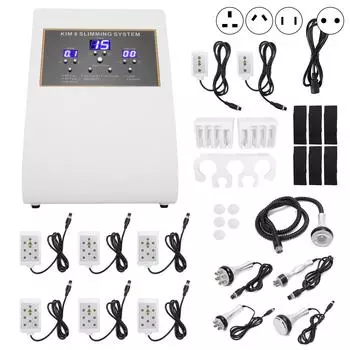 Многофункциональный аппарат для сжигания жира 6 в 1 Аппарат для удаления целлюлита Аппарат для похудения RF 11024 US Plug