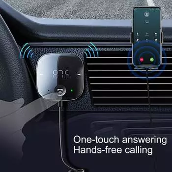 Многофункциональный автомобильный MP3-плеер с кнопками, высокая производительность, прочный беспроводной Bluetooth-совместимый