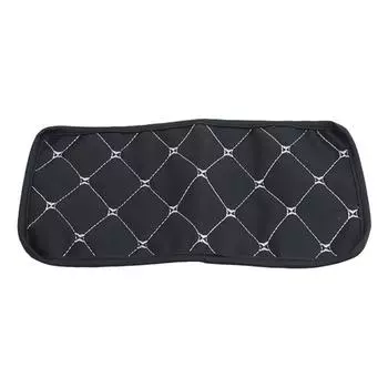 Многофункциональный автомобильный подлокотник, кожаные чехлы, 1 шт., защита для хранения подлокотника One Size коричневый