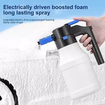 Многофункциональный автомобильный распылитель для мытья автомобиля, электрический распылитель для детализации, 1,5 л, пенный очиститель для мытья автомобиля, садовые принадлежности United States